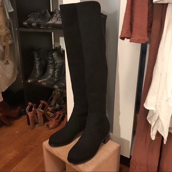 ❌SOLD❌ Stuart Weitzman Reserve OTK Suede Boots 7.5 - Picture 5 of 8